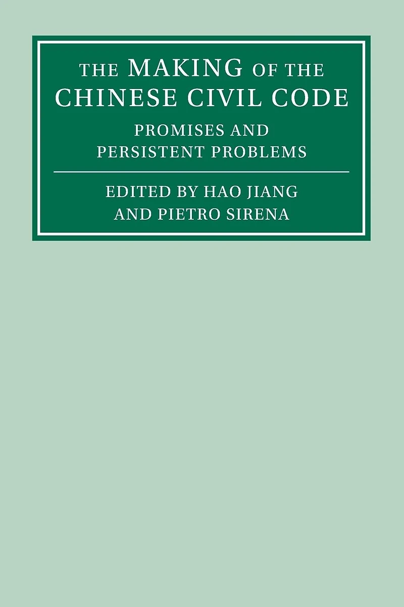 the Making of Chinese Civil Code: Promises and Persistent Problems