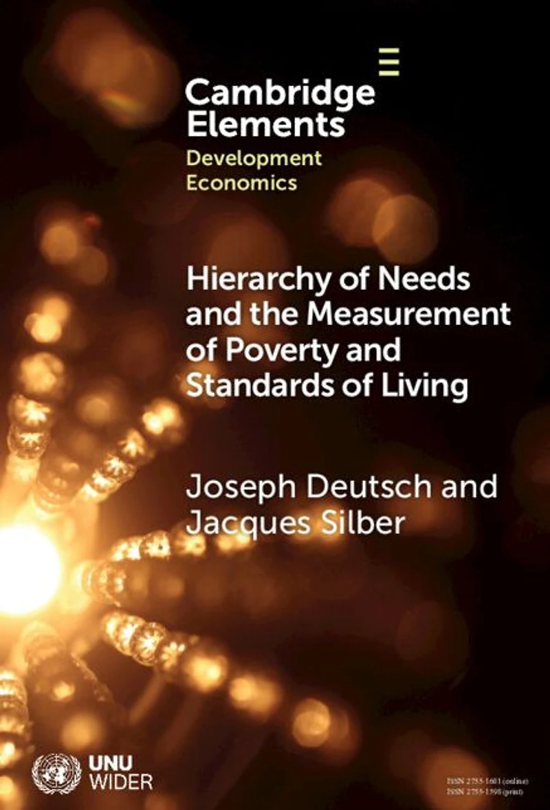 Hierarchy of Needs and the Measurement Poverty Standards Living