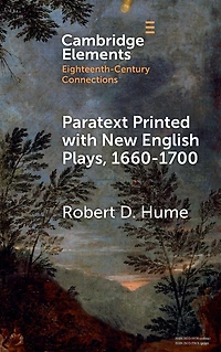 Paratext Printed with New English Plays, 1660-1700