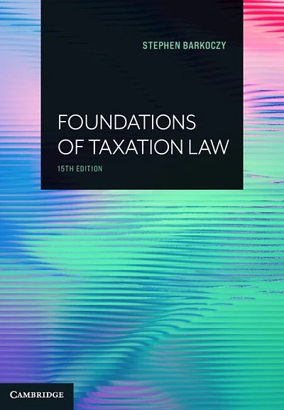 Foundations of Taxation Law