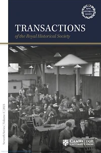 Transactions of the Royal Historical Society: Volume 1