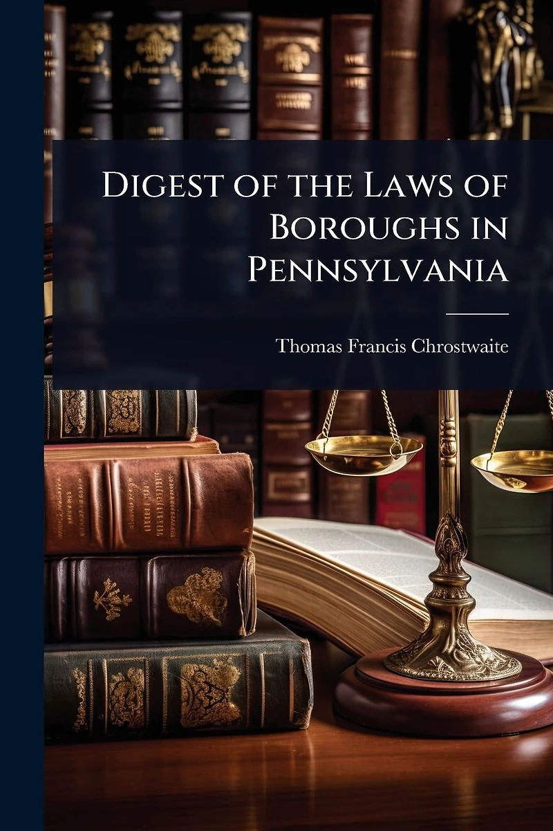 Digest of the Laws of Boroughs in Pennsylvania