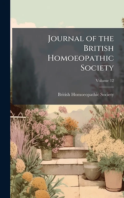 the Journal of British Homoeopathic Society
