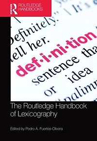 The Routledge Handbook of Lexicography