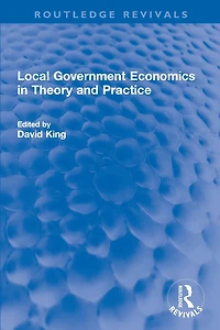 Local Government Economics Theory and Practice