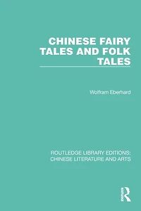 Chinese Fairy Tales and Folk