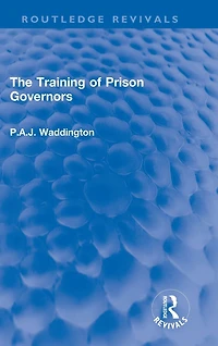 The Training of Prison Governors