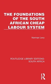 the Foundations of South African Cheap Labour System