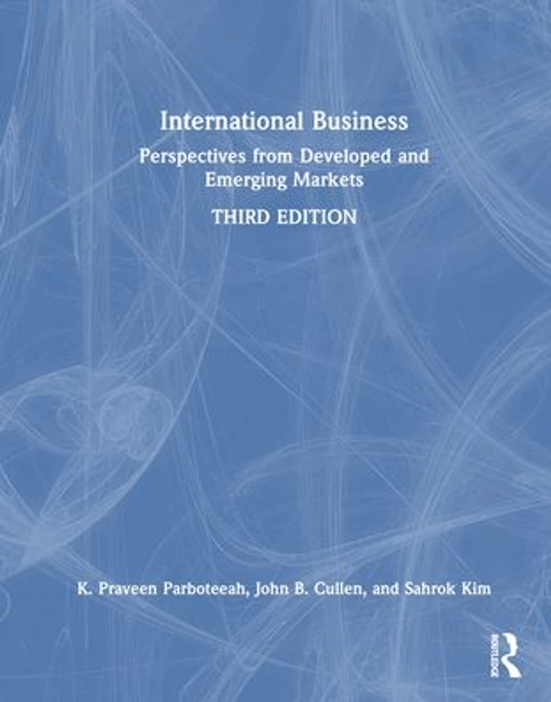 International Business: Perspectives from Developed and Emerging Markets