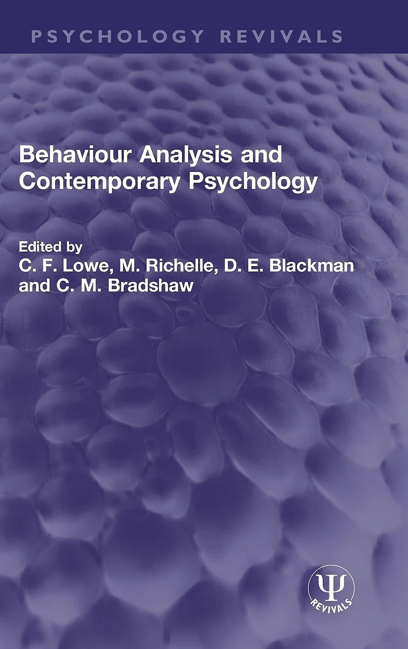 Behaviour Analysis and Contemporary Psychology