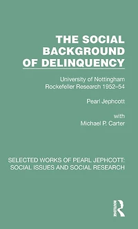 The Social Background of Delinquency