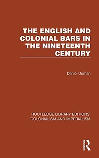the English and Colonial Bars Nineteenth Century