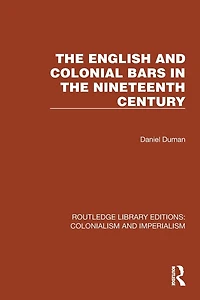 the English and Colonial Bars Nineteenth Century