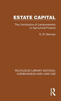 Estate Capital: The Contribution of Landownership to Agricultural Finance