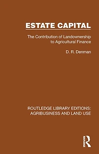 Estate Capital: The Contribution of Landownership to Agricultural Finance