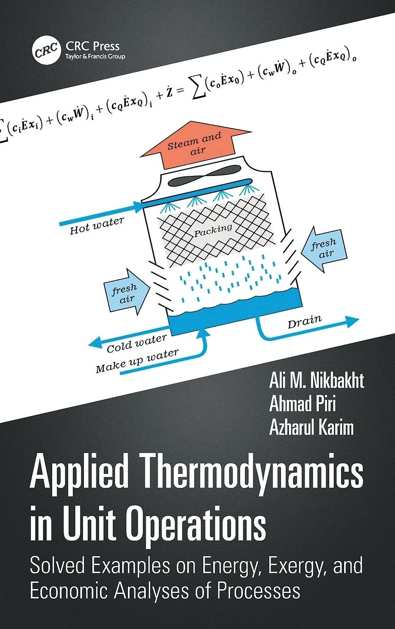 Applied Thermodynamics Unit Operations: Solved Examples on Energy, Exergy, and Economic Analyses of Processes