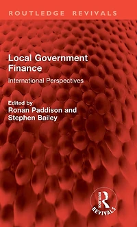 Local Government Finance: International Perspectives