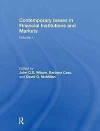 Contemporary Issues Financial Institutions and Markets: Volume I