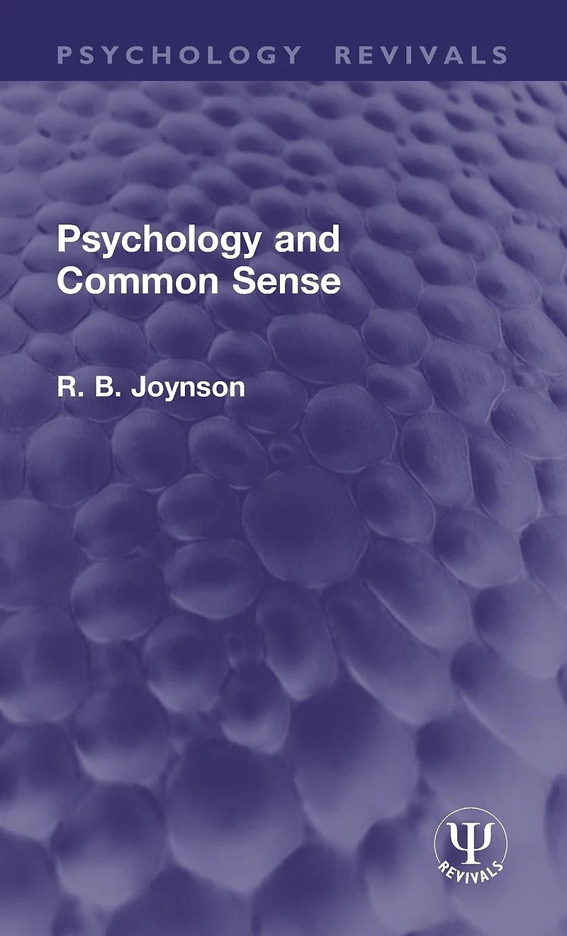 Psychology and Common Sense