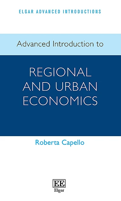 Advanced Introduction to Regional and Urban Economics