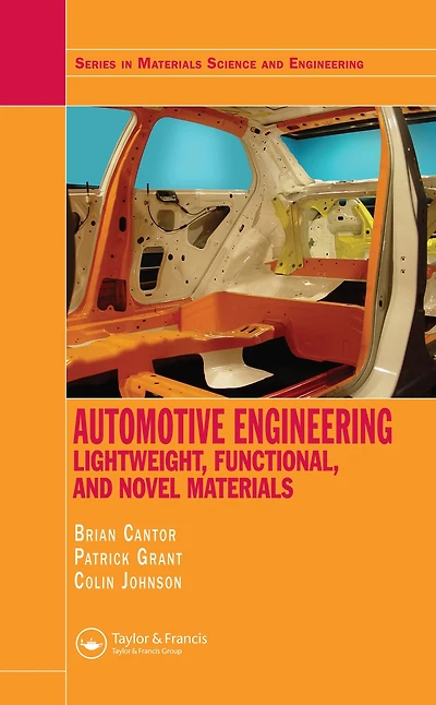 Automotive Engineering: Lightweight, Functional, and Novel Materials
