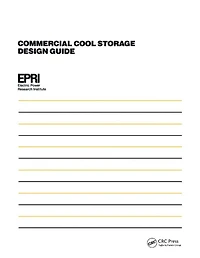 Commercial Cool Storage Design Guide