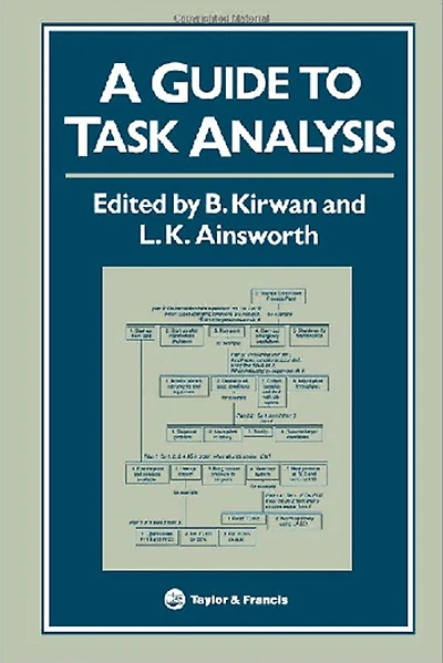 A Guide To Task Analysis: The Analysis Working Group