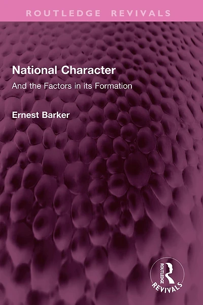 National Character: And the Factors its Formation
