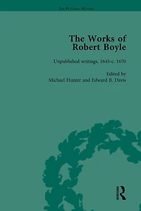 The Works of Robert Boyle