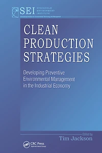 Clean Production Strategies Developing Preventive Environmental Management the Industrial Economy