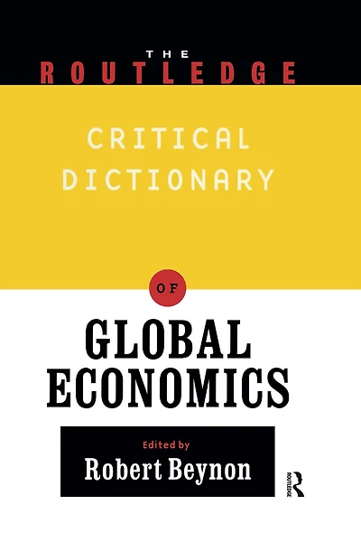 Routledge Companion to Global Economics