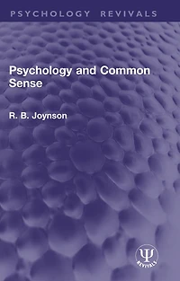 Psychology and Common Sense