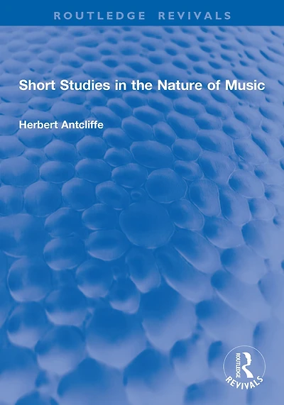 Short Studies the Nature of Music