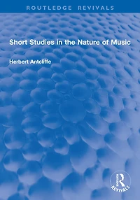 Short Studies the Nature of Music