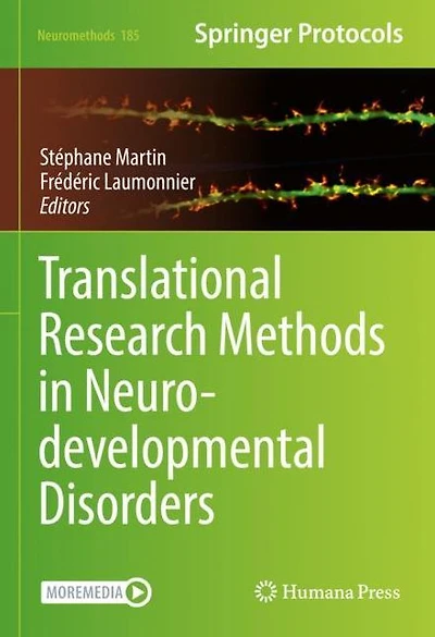 Translational Research Methods Neurodevelopmental Disorders