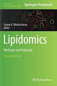 Lipidomics: Methods and Protocols