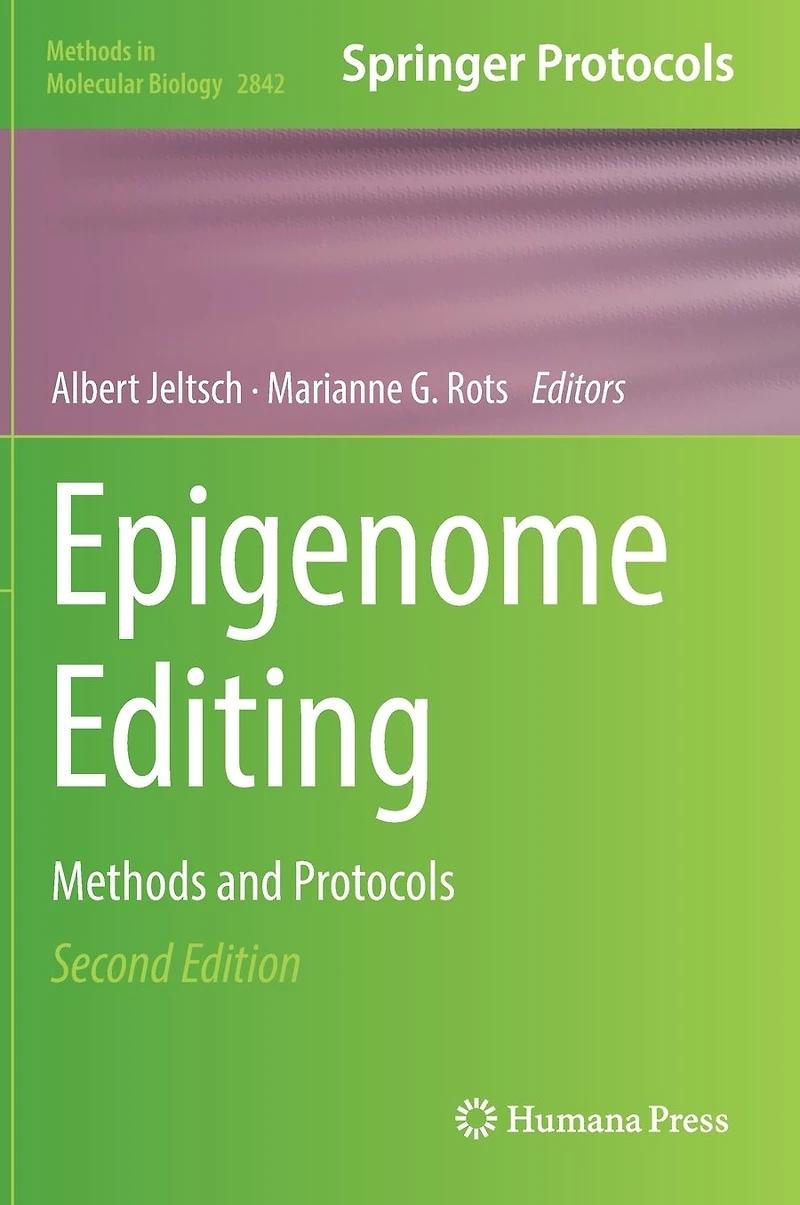 Epigenome Editing: Methods and Protocols