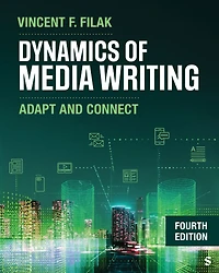 Dynamics of Media Writing: Adapt and Connect