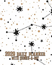 2020 Daily Planner with Sudoku a Day, Stars & Constellations: Planning by Day Calendar Jan-Dec 2020