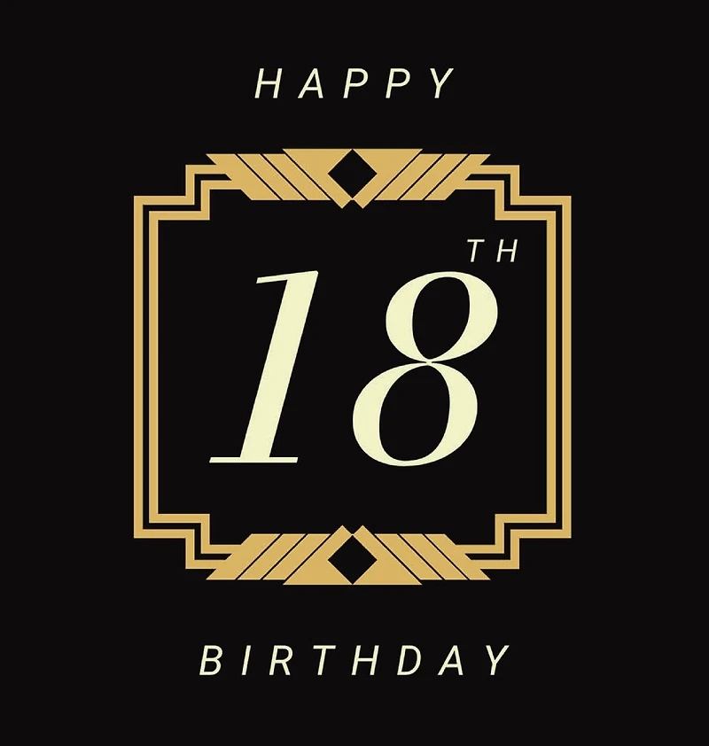 Happy 18th Birthday: 18th Birthday Guest Book. Perfect decoration for 18 Birthday. Memory Book, Message Log Book. Great as a keepsake gift.