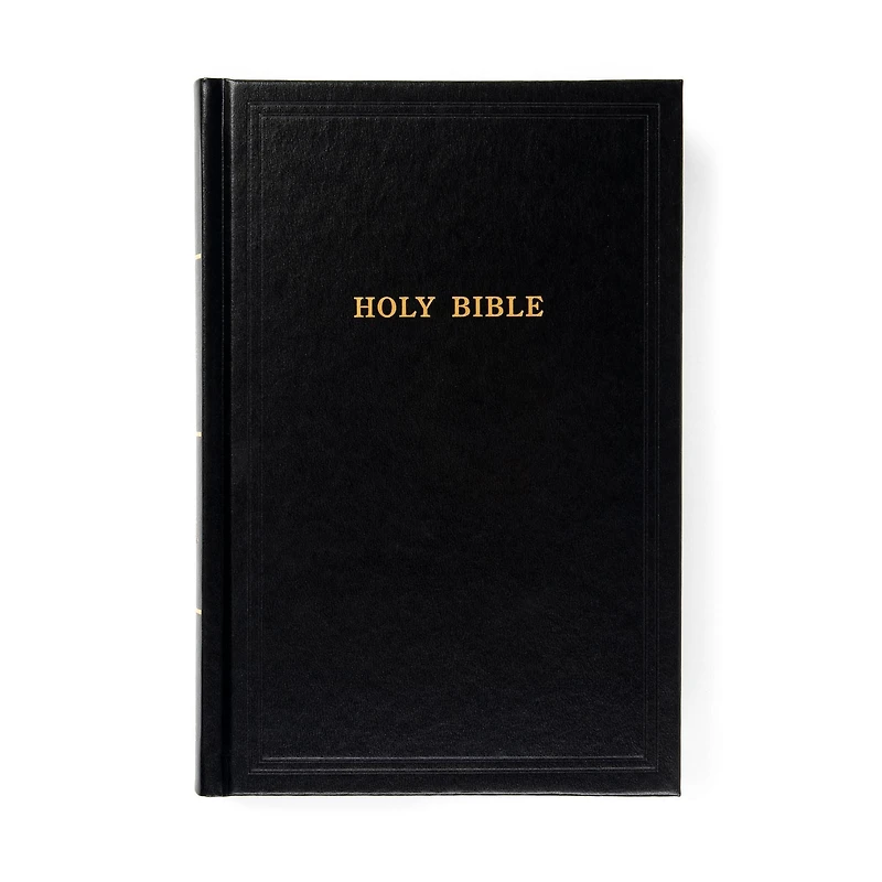 KJV Pew Bible, Black Hardcover: Holy Bible