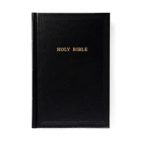 KJV Pew Bible, Black Hardcover: Holy Bible