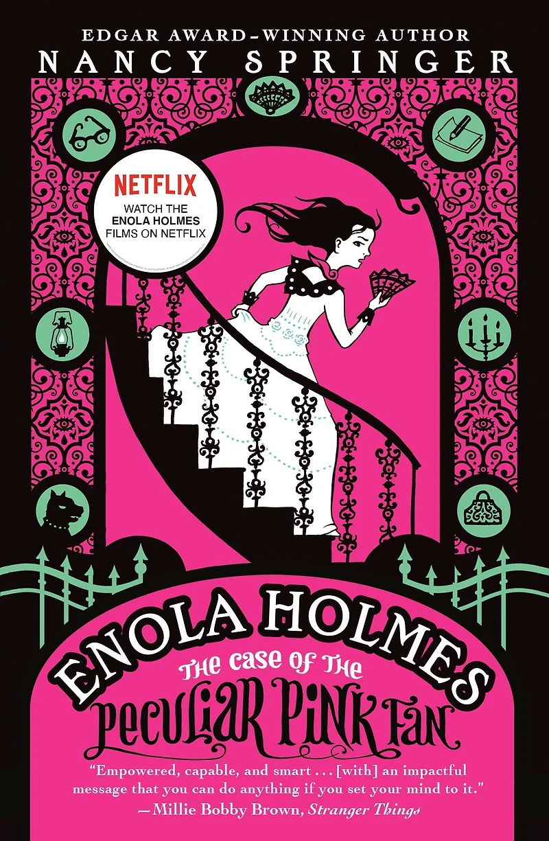 the Case of Peculiar Pink Fan (Enola Holmes Series #4)