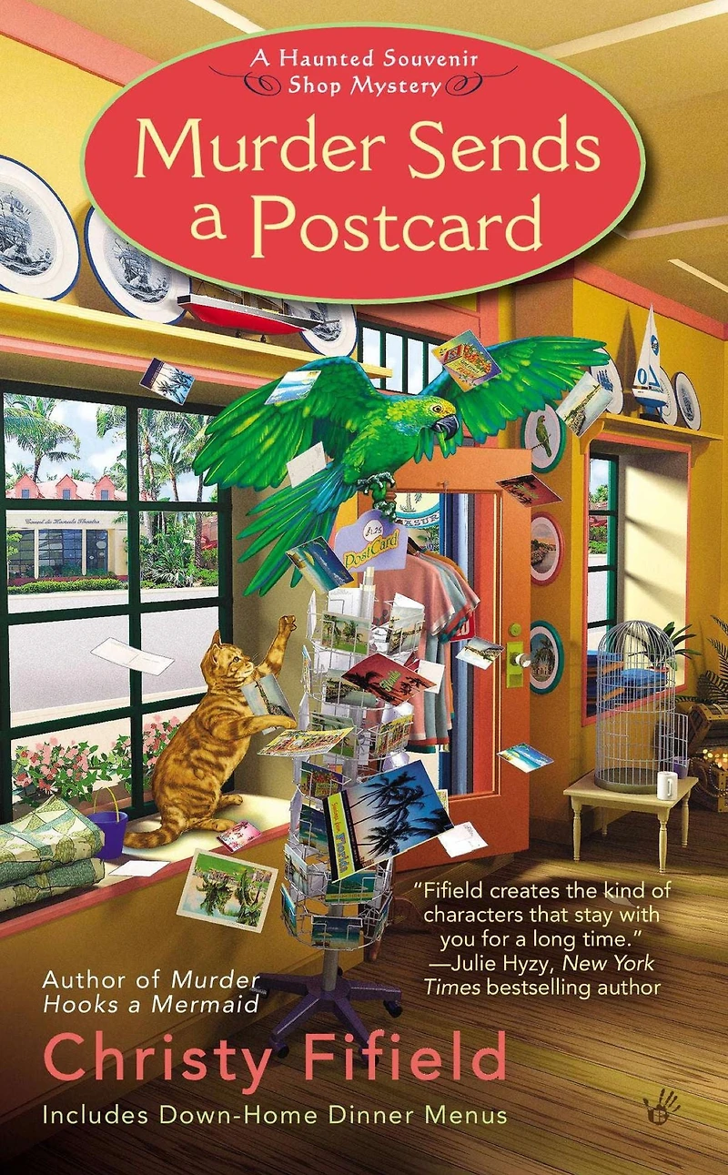 Murder Sends a Postcard (Haunted Souvenir Shop Series #3)