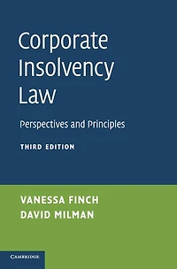 Corporate Insolvency Law: Perspectives and Principles