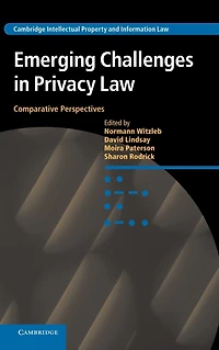 Emerging Challenges Privacy Law: Comparative Perspectives