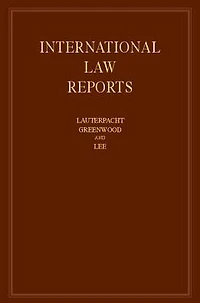 International Law Reports: Volume 163