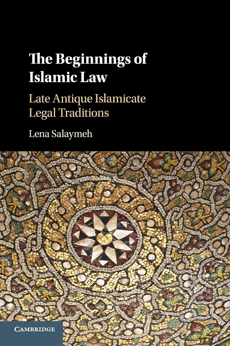 The Beginnings of Islamic Law: Late Antique Islamicate Legal Traditions
