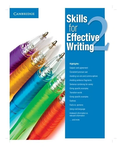 Skills for Effective Writing Level Student's Book