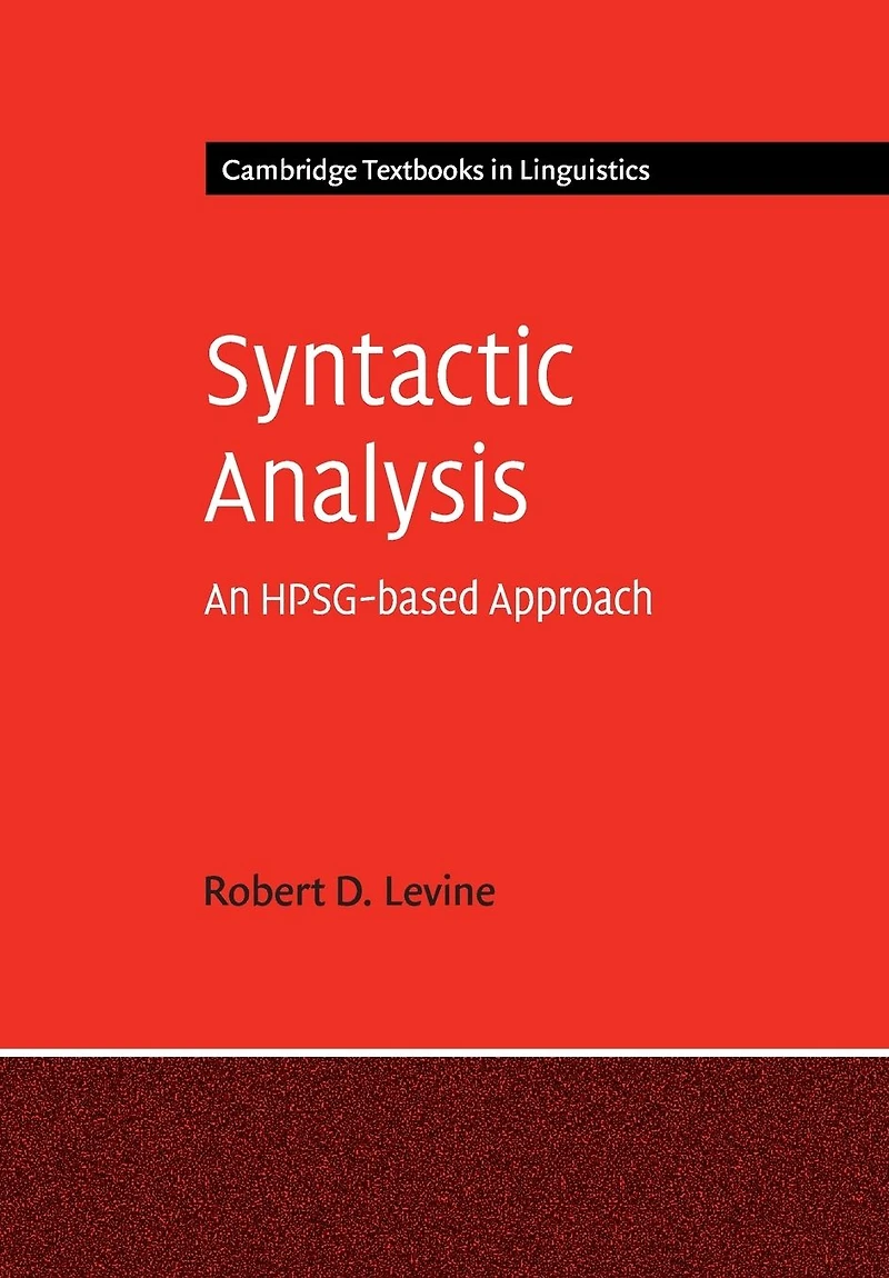 Syntactic Analysis: An HPSG-based Approach